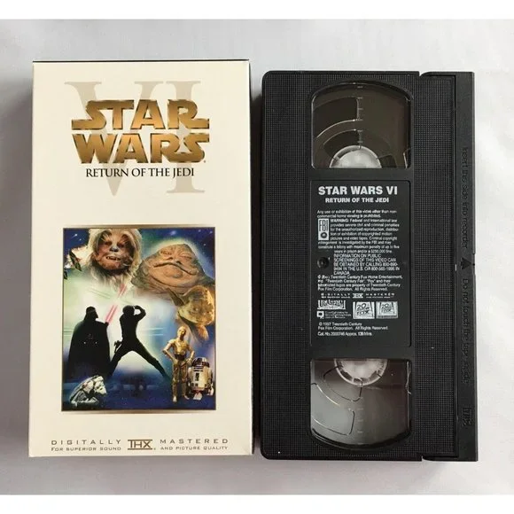2000 Star Wars Trilogy VHS Tape Box Set of 3 Number IV V & VI Digitally Mastered - Picture 5 of 10